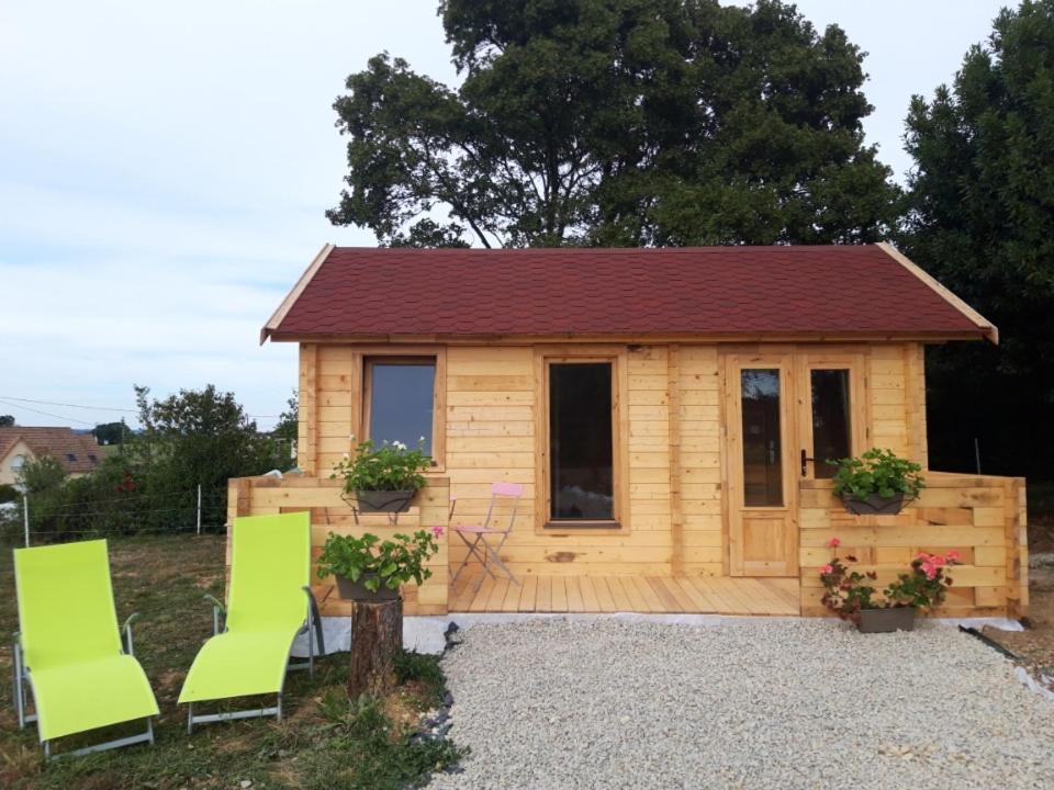 Chalet De Fred Saint-Ouen-de-Mimbré Exteriör bild